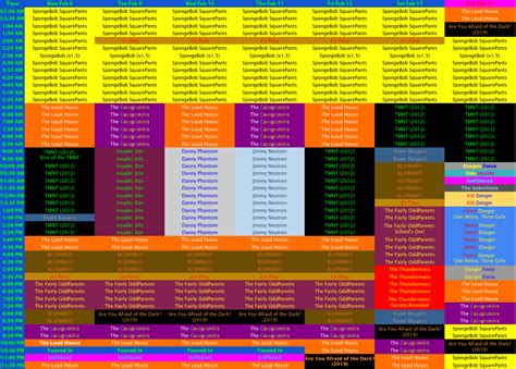 nicktoons schedule 2021|nickelodeon split screen 2021.